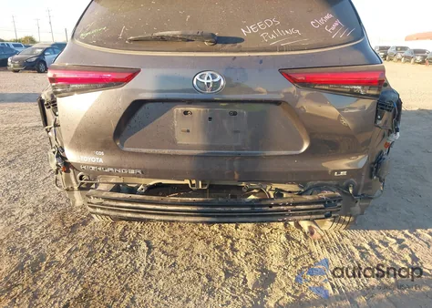 2023 Toyota Highlander Le из США, поврежденный, VIN 5TDKDRAH3PS501901